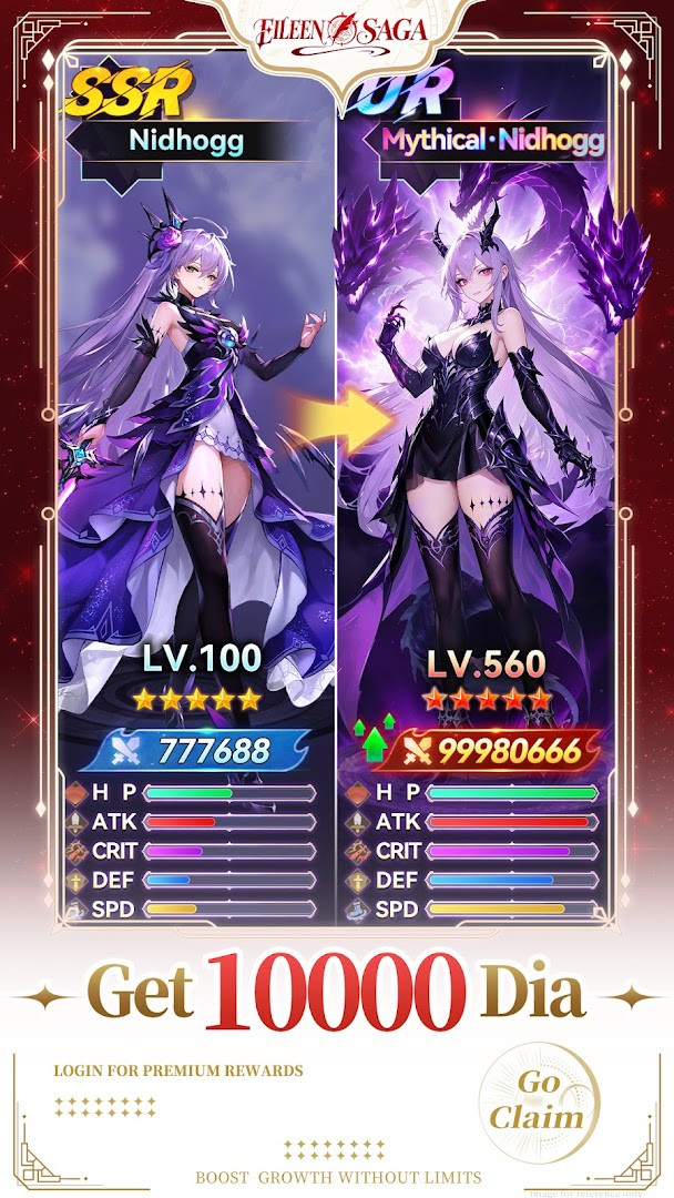 Lineup arrangement screen for positioning party members by role before a fight