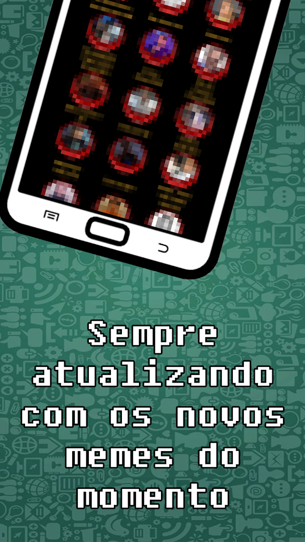 Botão de Memes video player screen for watching a meme clip, which needs an internet connection