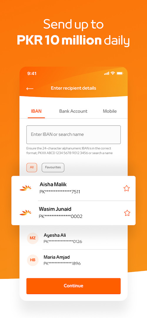 Debit card application and management screen for a Mashreq Mastercard Debit Card