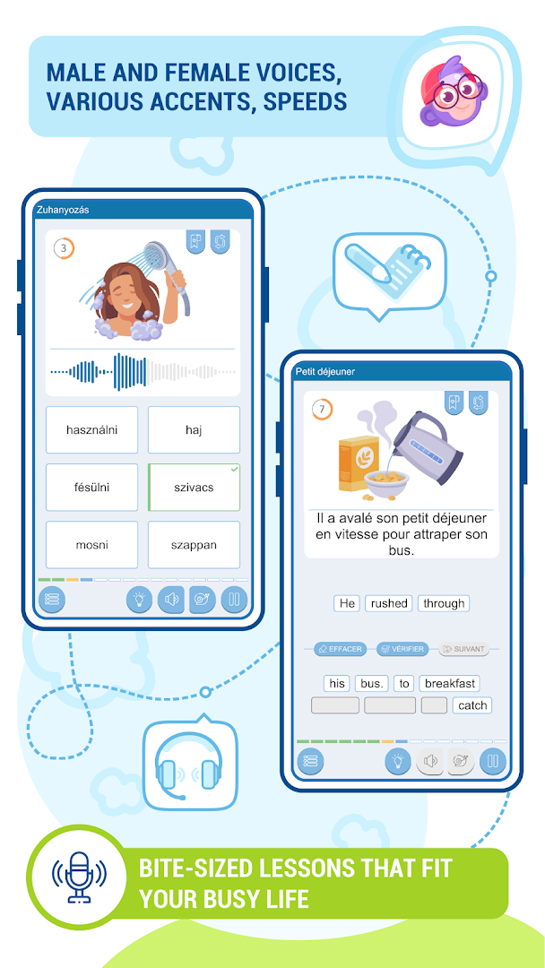LinDuo - Speak Languages True or False word game testing translation skills.