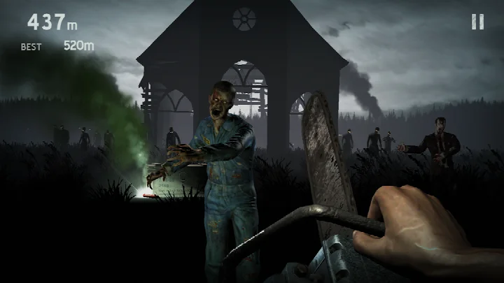 Into the Dead perks screen listing upgrades that help you stay alive
