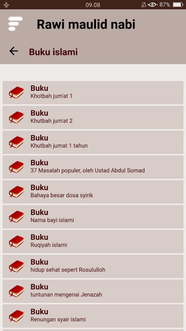 Surah Yasin and Tahlil reading interface
