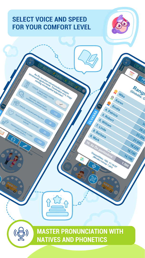 LinDuo - Speak Languages Word Search game for finding hidden vocabulary.